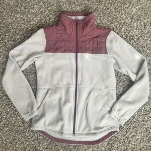 Columbia Women’s Fleece Jacket with Quilted Yoke - SIZE: XS - EUC